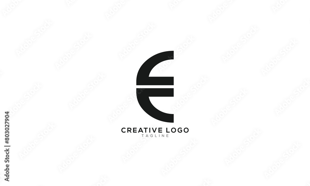 EC CE Abstract initial monogram letter alphabet logo design EC CE Abstract initial monogram letter alphabet logo design