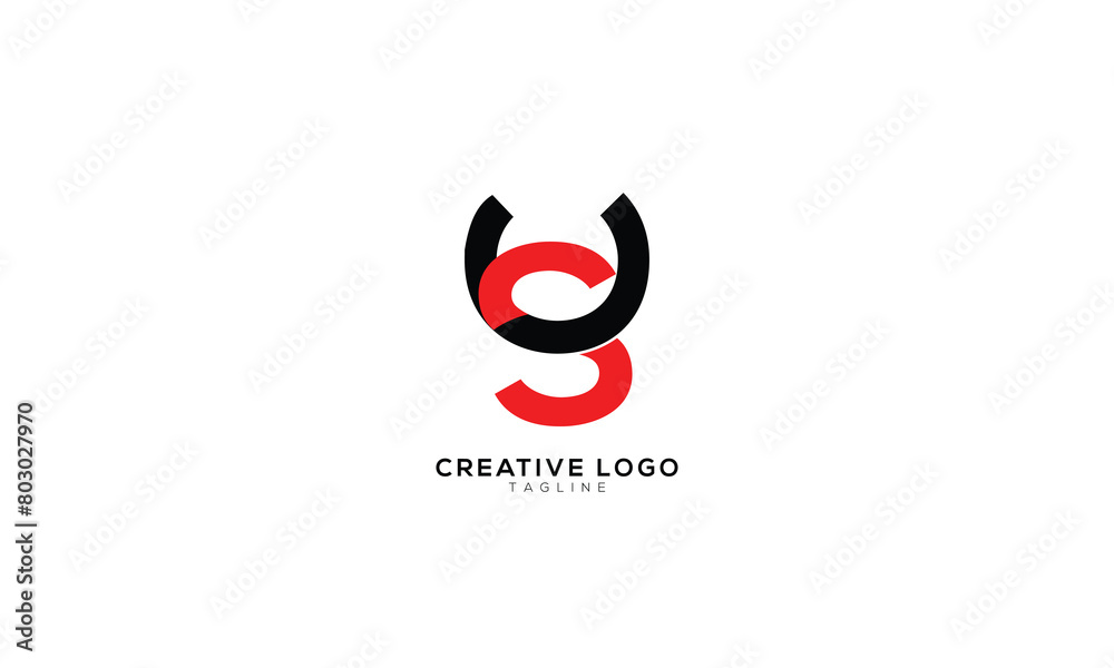 US SU Abstract initial monogram letter alphabet logo design US SU Abstract initial monogram letter alphabet logo design