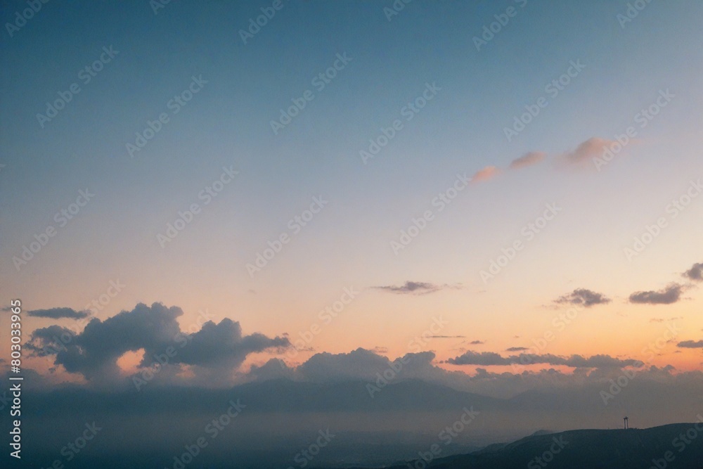 sunset in the sky sunset in the sky