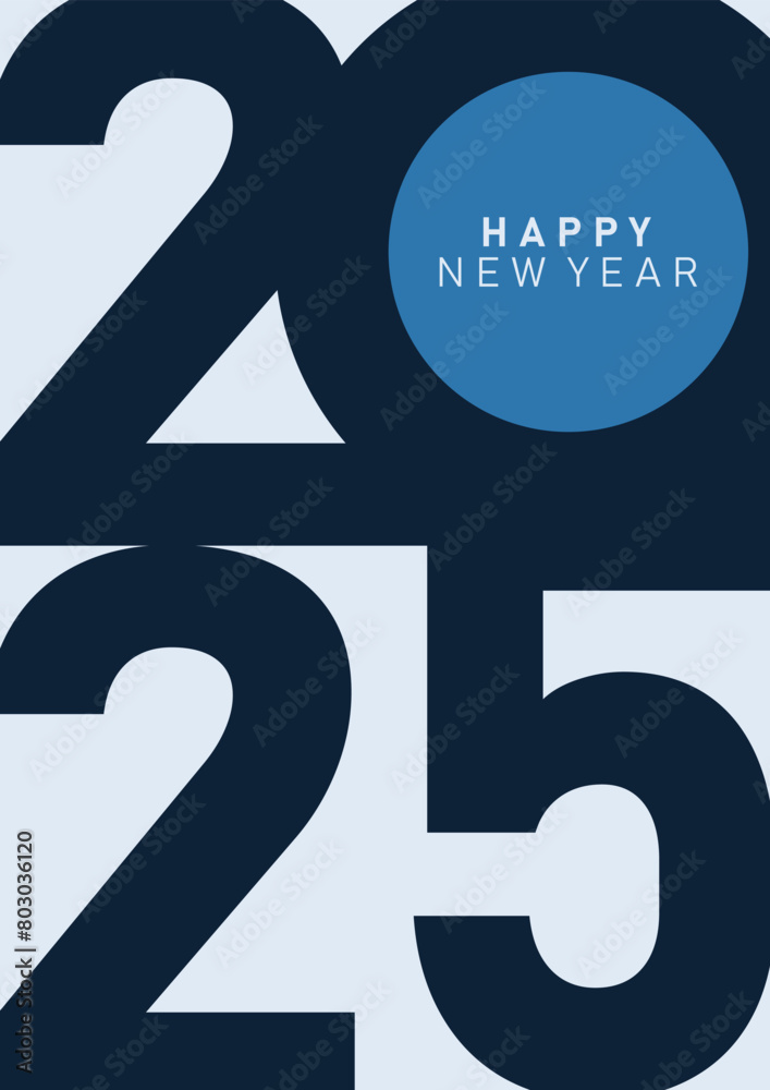 2025 typography design concept.Happy new year 2025 cover design with stylish and nice colors for banners, posters and greetings. 2025 typography design concept.Happy new year 2025 cover design with stylish and nice colors for banners, posters and greetings.