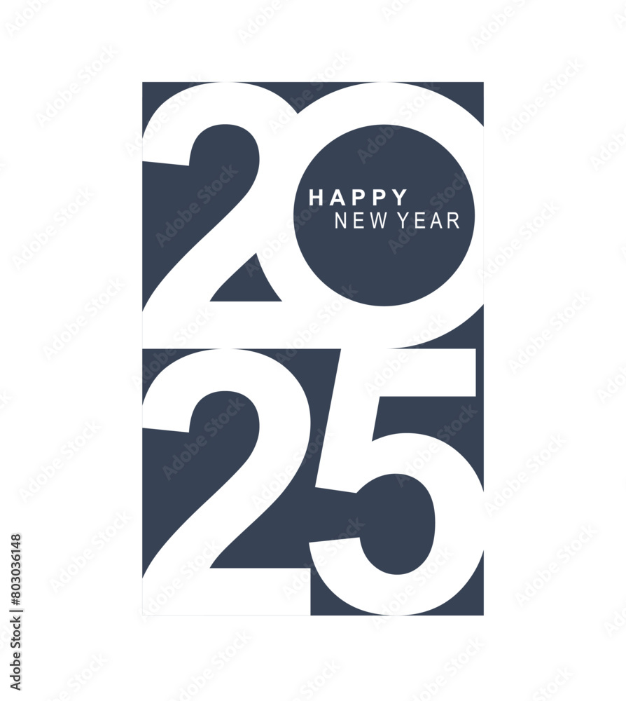 2025 typography design concept.Happy new year 2025 cover design with stylish and nice colors for banners, posters and greetings. 2025 typography design concept.Happy new year 2025 cover design with stylish and nice colors for banners, posters and greetings.