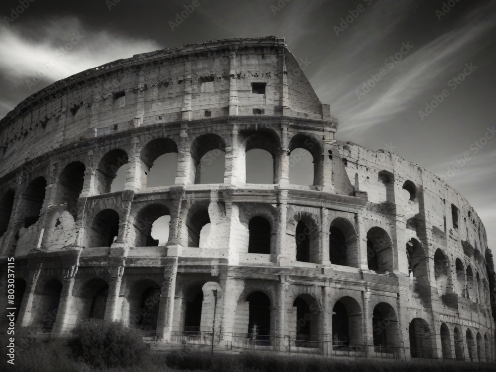 Fototapeta premium colosseum at night