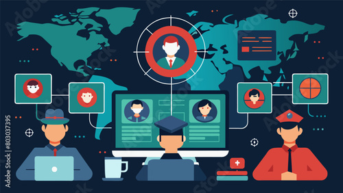 Screens display updated data and surveillance footage allowing the leaders to closely monitor their enemies and potential threats..