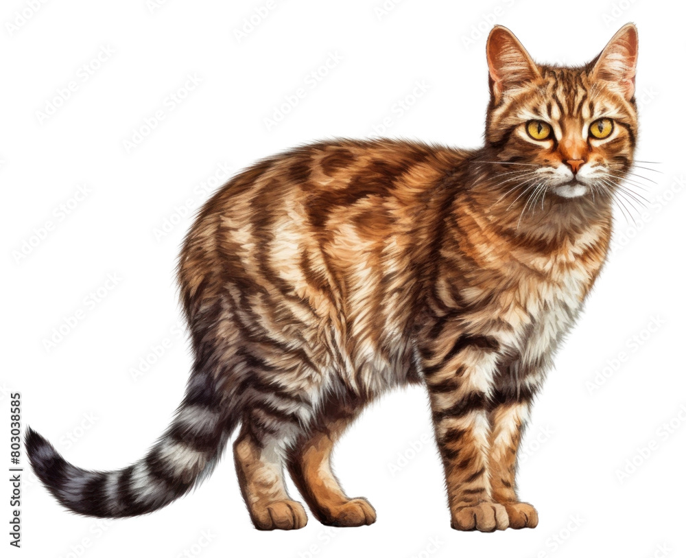 Fototapeta premium PNG Cat mammal animal pet.