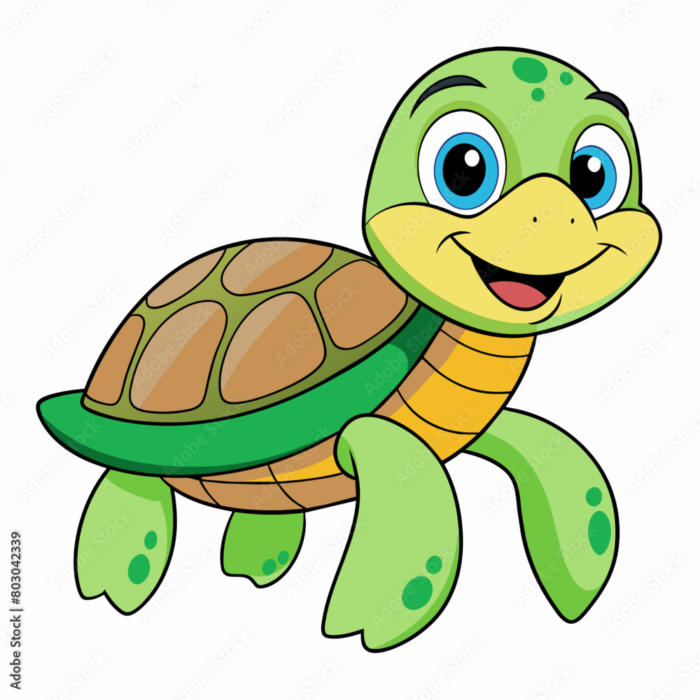 Sea Turtle Vector art illustration (10) Sea Turtle Vector art illustration (10)