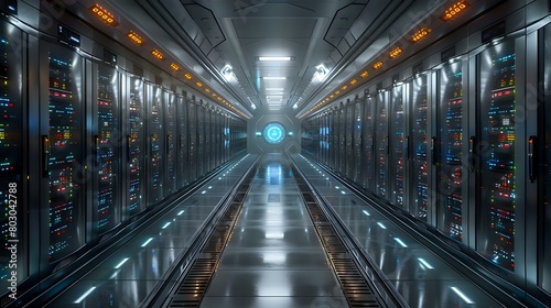 The Artistry of Technology: A Fascinating Look at a Data Center