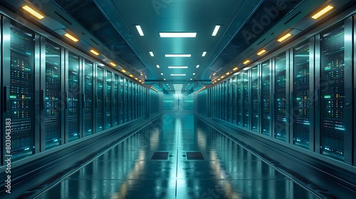 The Symmetry of Technology  A Glimpse into a Data Center