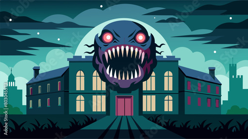 The abandoned asylum is said to be home to a monstrous being its massive form growing with each d cry it feasts upon..