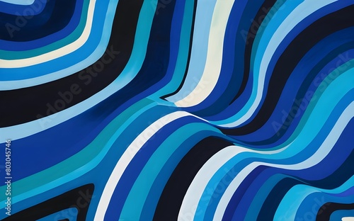 abstract blue striped background