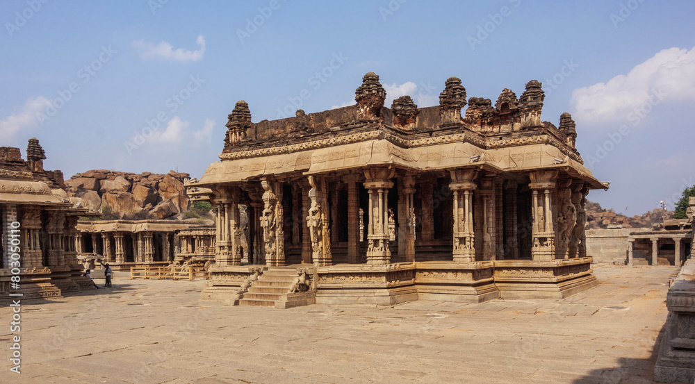 The Vittala Temple exemplifies the pinnacle of Vijayanagara architecture. India