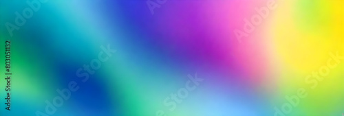 Glittering gradient background with hologram effect and magic lights. Colorful holographic gradient background design backdrop, watercolor background.