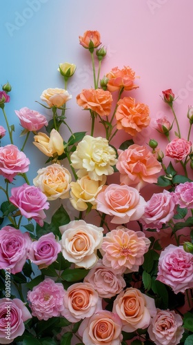 Beautiful Pink Rose Bouquet for Weddings and Anniversaries