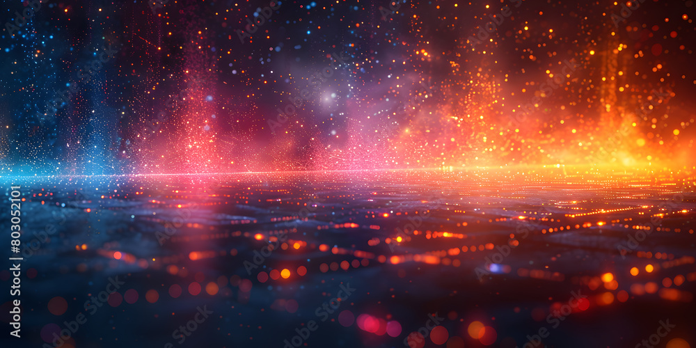 Fototapeta premium Neon Frontier