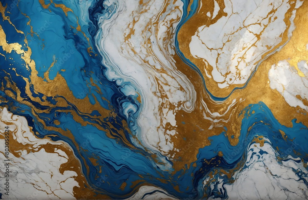 blue and white marble floor background with gold blue and white marble floor background with gold