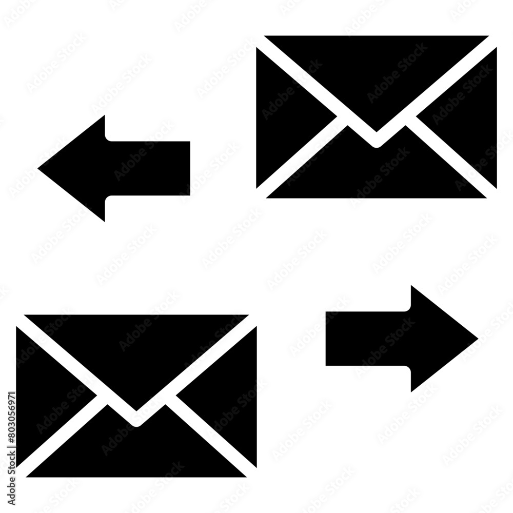 Correspondence Icon Element For Design Correspondence Icon Element For Design