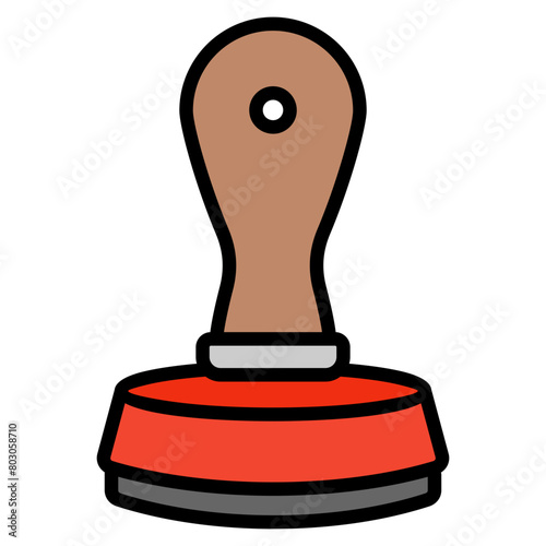 Stamp  Icon Element For Design