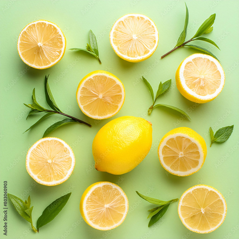 set of citrus fruits set of citrus fruits