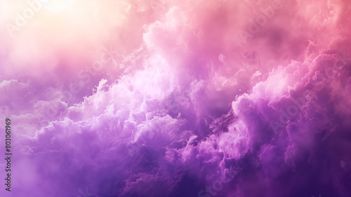 Ethereal mist of purple and pink, giving a surreal effect with space for copy on the lower side