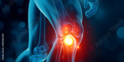 abstract background with lights Long short legs Jio joint pain center 