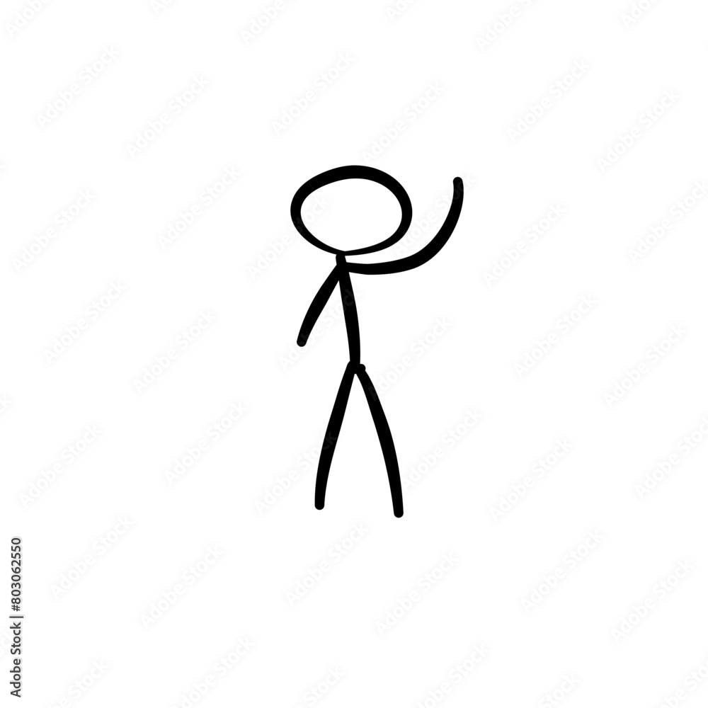 Doodle stick figure Doodle stick figure
