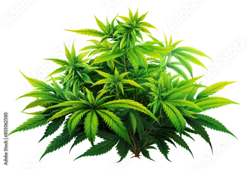 PNG Cannabis plant herbs leaf