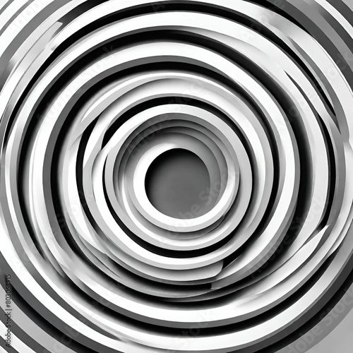 Abstract white and gray color  modern design stripes background with geometric round shape