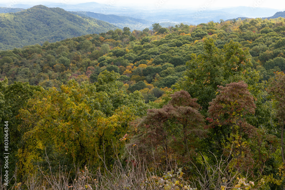 Smoky Mountains with low clouds Smoky Mountains with low clouds