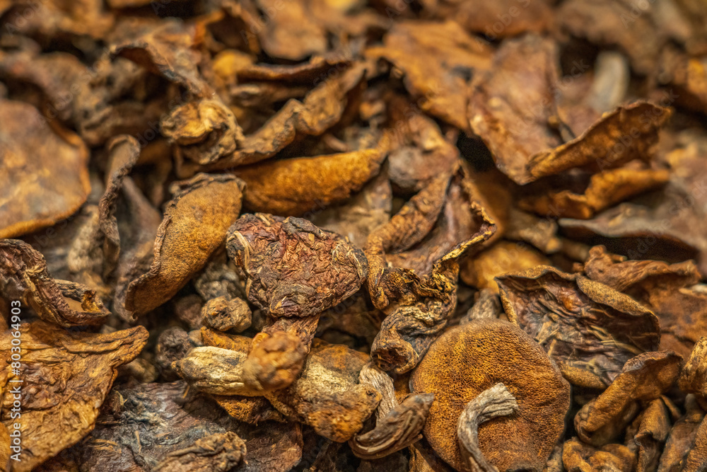 Textured Dried Shiitake Mushroom Caps for Asian Dishes