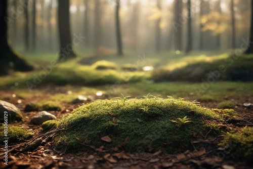 moss on a tree