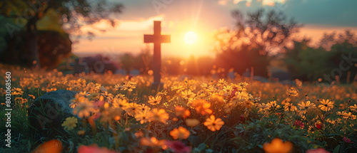 Cemetery of Brave American Soldiers, Memorial Day is a holiday to respect, remember, and commemorate fallen soldiers. celebration started in the United States full of patriotism