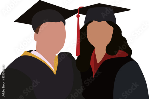 scollege graduate, university graduates receive a diploma	