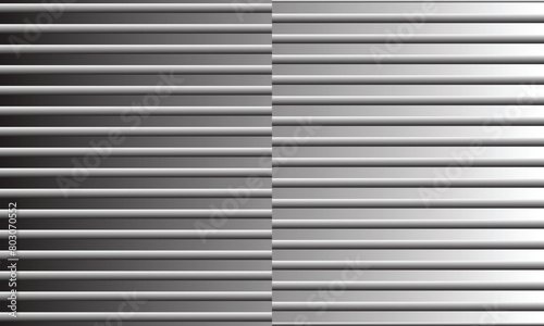 abstract geometric black white silver gradient line pattern.