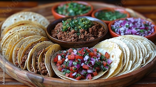 Savor the flavors of mexican cuisine: a culinary journey of vibrant spices and traditional food delights showcasing the rich and diverse tapestry of mexican culture photo