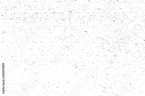 Distress grain grunge texture dark messy dust overlay effect banner black and white background, vector illustration