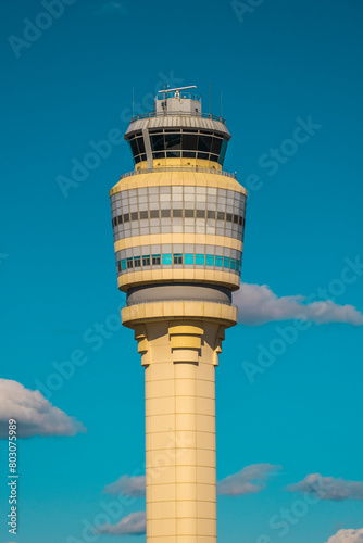 Top of the Atlanta Airport air traffic control tower