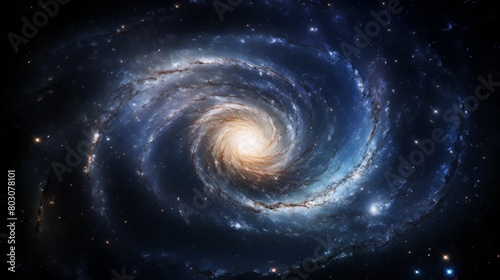 A spiral galaxy