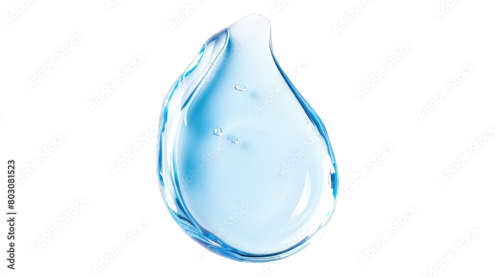 Blue drop. Transparent background or PNG file. Blue drop. Transparent background or PNG file.