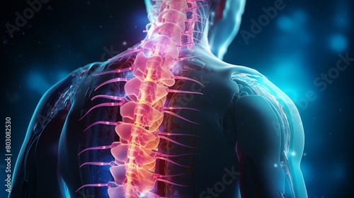 A biocompatible spinal cord implant releasing neurotrophic factors to promote nerve growth and repair, offering a promising avenue for recovery in individuals with spinal cord injuries. photo