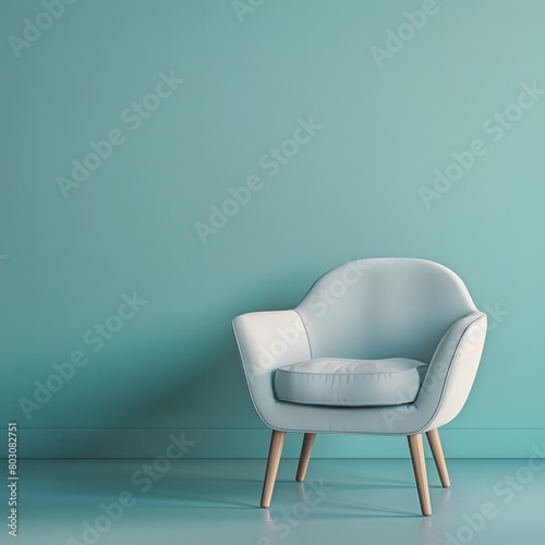 Indulge in comfort with this sleek and inviting chair, boasting a minimalist design that exudes modern elegance