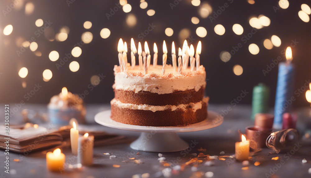 birthday cake with candles
birthday cake with candles