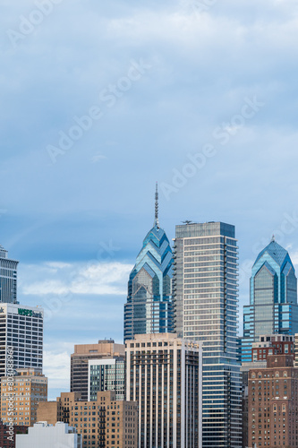 downtown Philadelphia city