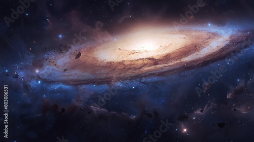   Andromeda Galaxy  the closest major galaxy to our own Milky Way.  