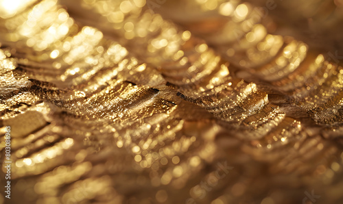 Close up of golden bars. Gold, investment, trading.