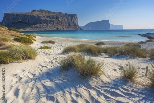 Balos Bay Beach, Gramvousa Peninsula, Crete, Greek Islands, Greece photo