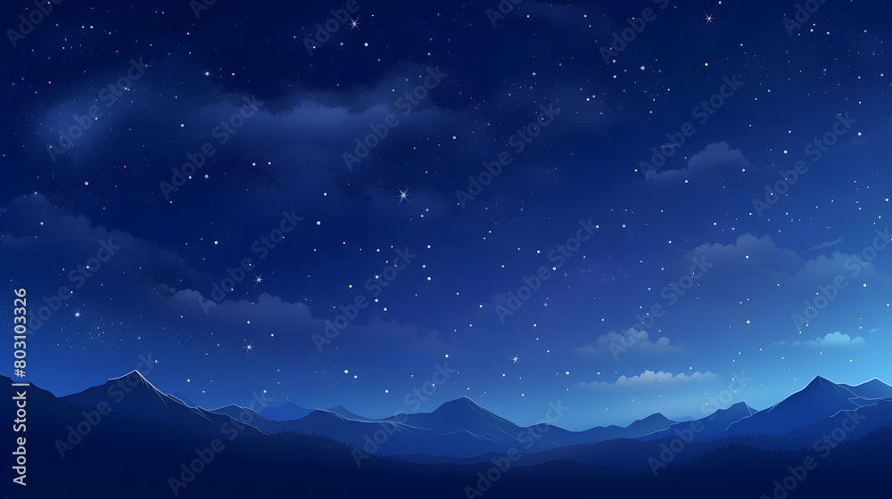 Digital calm night stars and moon abstract art design graphic poster web page PPT background Digital calm night stars and moon abstract art design graphic poster web page PPT background