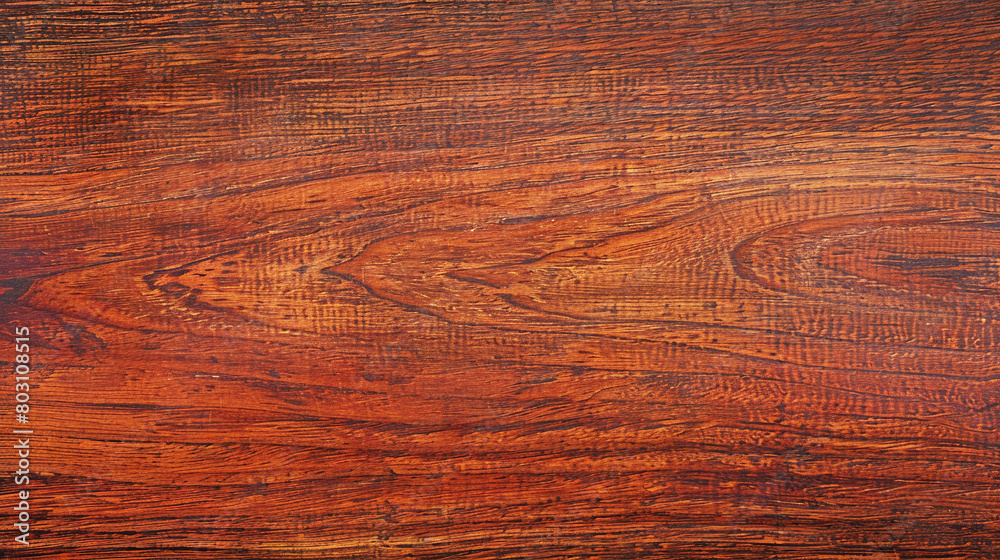 Fototapeta premium Timeless Elegance: Product Photography with Antique Merbau Wood Grain Background Texture and Stained Finish Wood Textures