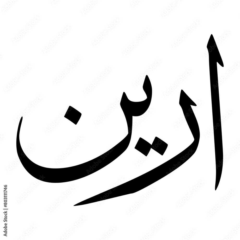 Aaryan Muslim Boy Name Sulus Font Arabic Calligraphy Aaryan Muslim Boy Name Sulus Font Arabic Calligraphy