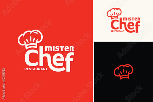 Letter C with Chef Hat for Catering Culinary Kitchen Restaurant Bakery and other food business logo design photo