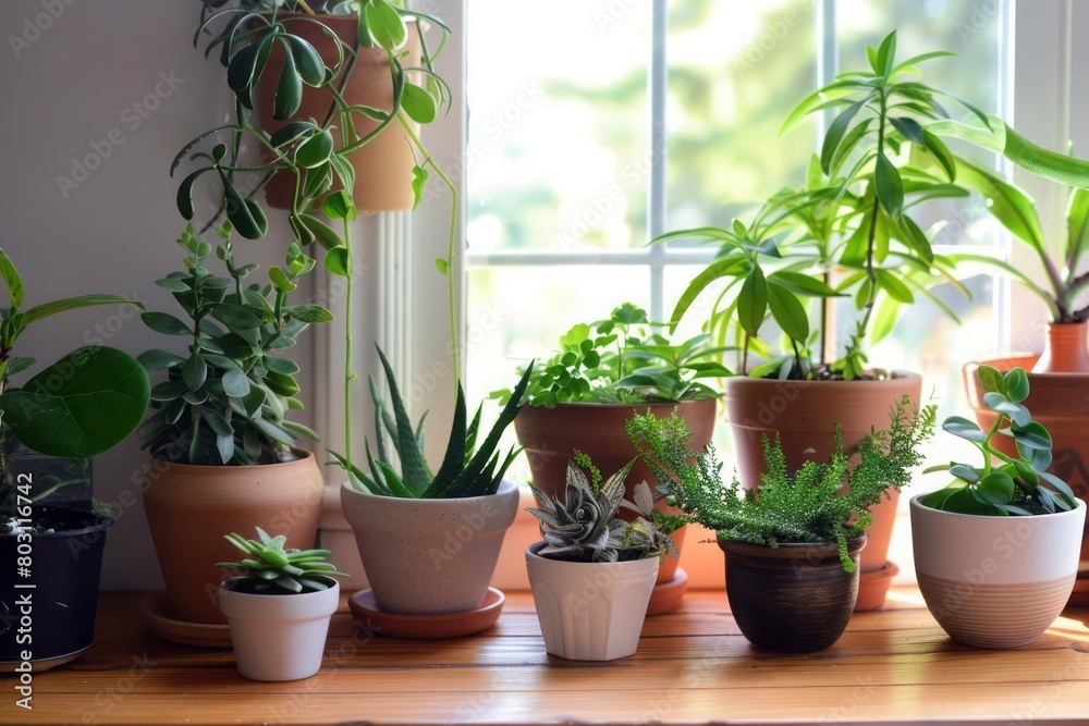 A DIY drip irrigation system for houseplants while on vacation