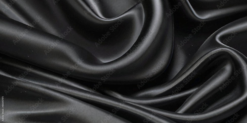 Obraz premium Wave or wavy luxury smooth texture background.